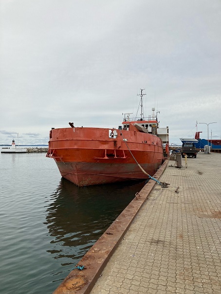 The vessel before the conversion