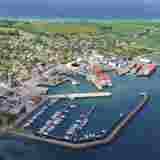 Port of Søby seen from above in 2009