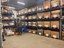 Shelves with pallets