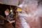 High pressure cleaning of ship hull